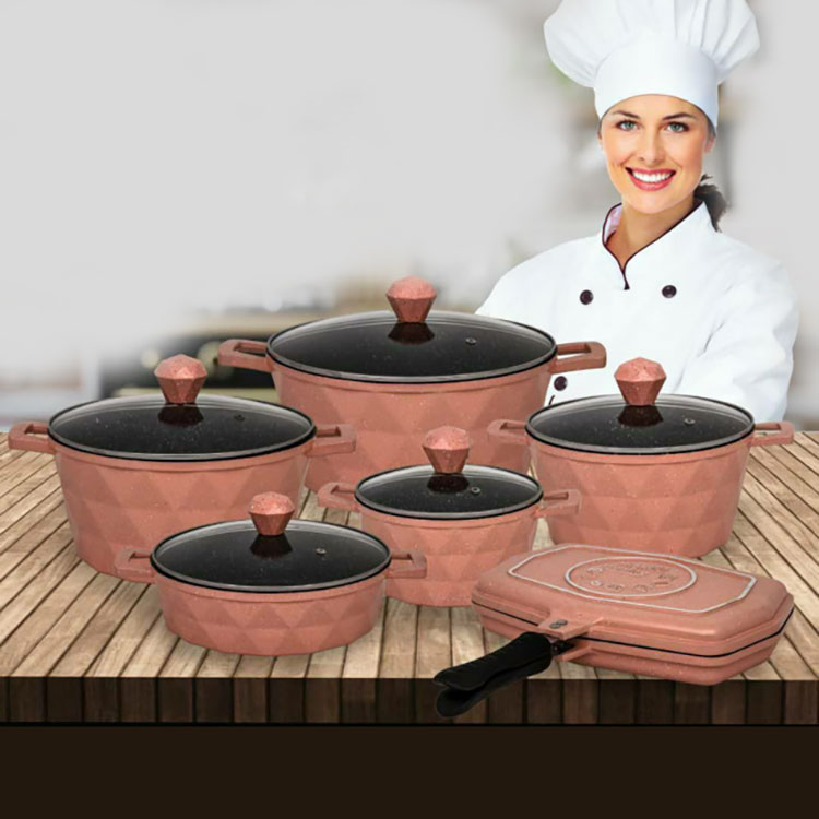 سرویس 12 پارچه ایسل _ گلبهی