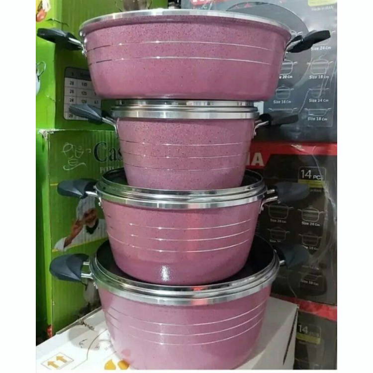 سرویس قابلمه 7 پارچه گرانیتی مدل پرتو